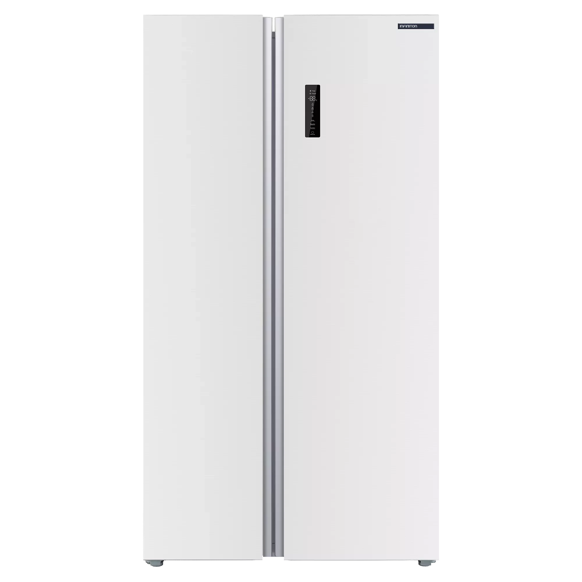 Nevera americana Infiniton SBS-506A77BEH, acabado blanco